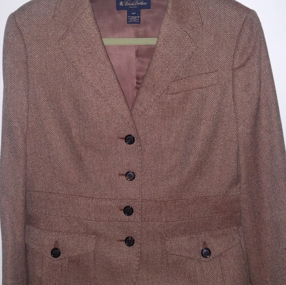 Brooks Brothers Tan Blazer